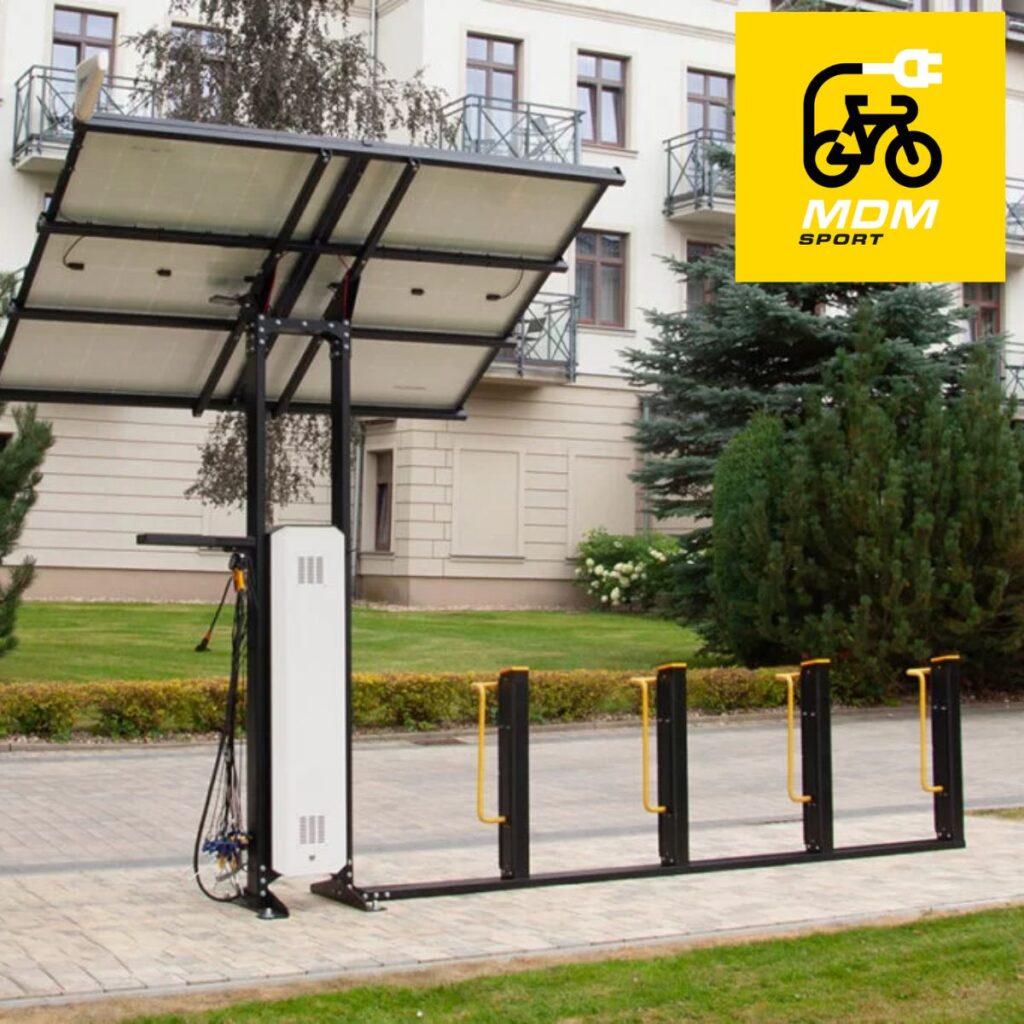 Parking, ładowarka i energia słoneczna